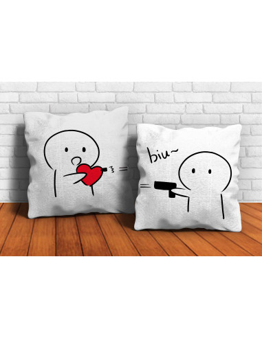ALMOHADONES PAREJA DIBUJITOS