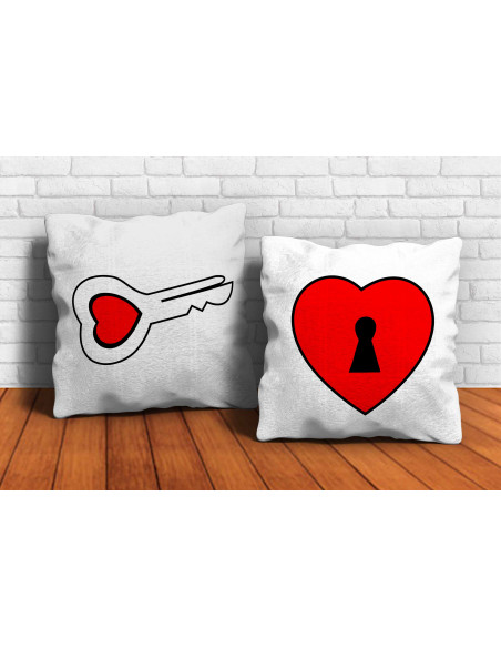 ALMOHADONES PAREJA DIBUJITOS