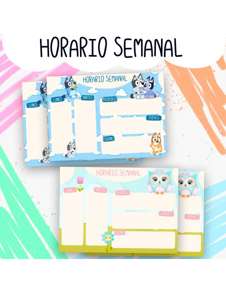 HORARIO SEMANAL PACK 4