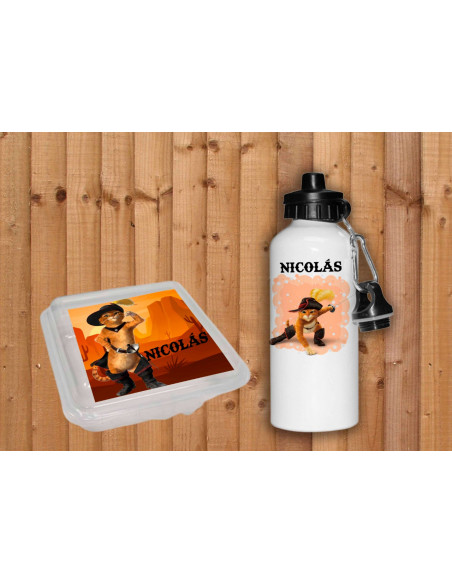 Pack Jardin - Gato con botas