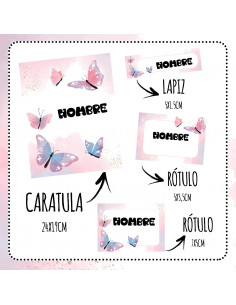 ETIQUETAS ESCOLARES PACK 10