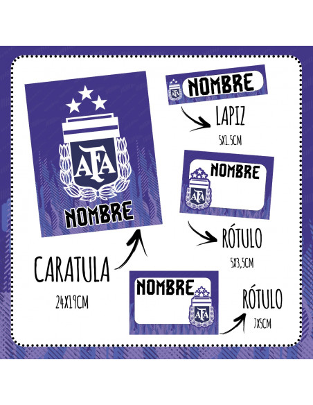 ETIQUETAS ESCOLARES PACK 10