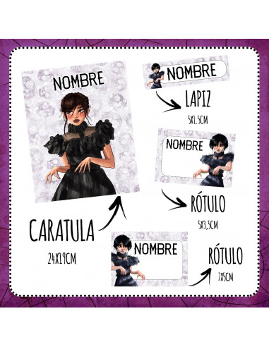 ETIQUETAS ESCOLARES PACK 10