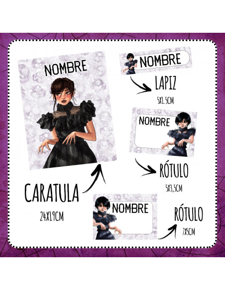 ETIQUETAS ESCOLARES PACK 10