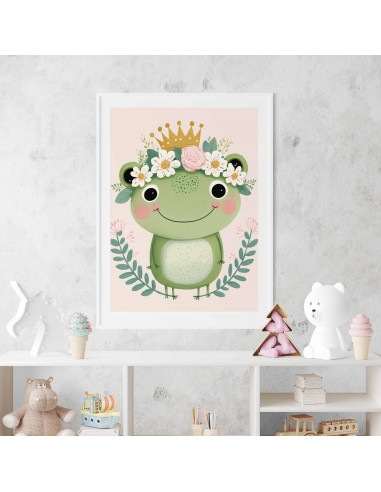 Cuadros animalitos florales