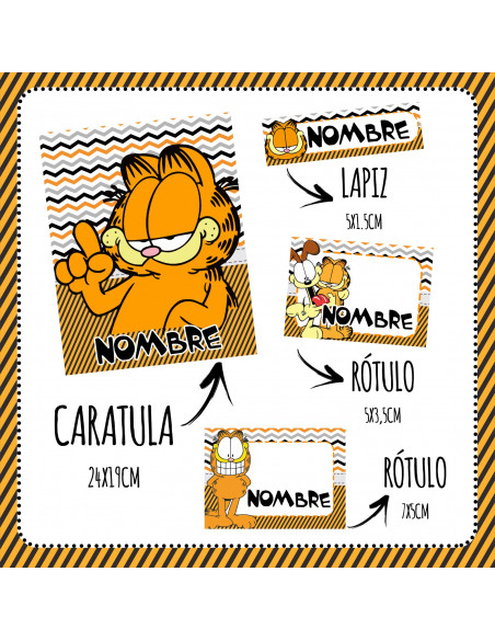 ETIQUETAS ESCOLARES PACK 11