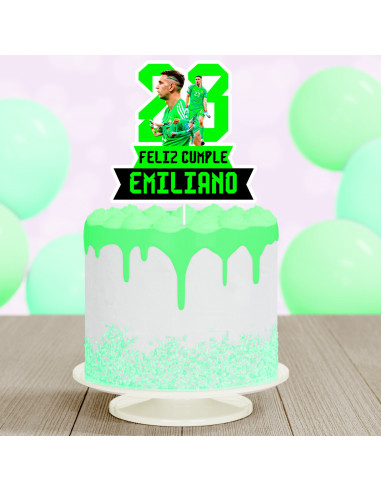 Topper Torta Argentina Dibu