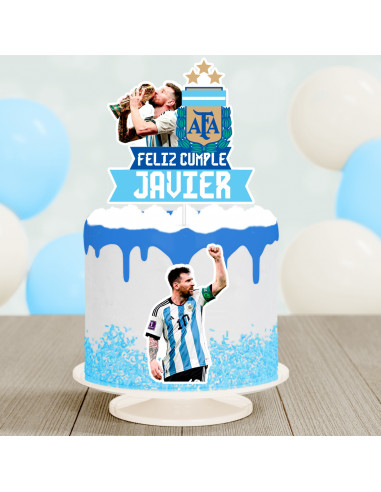 Topper Torta Argentina 1