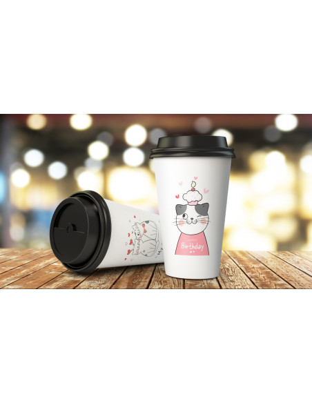 Mockup/plantilla Psd Photoshop Vaso De Cafe