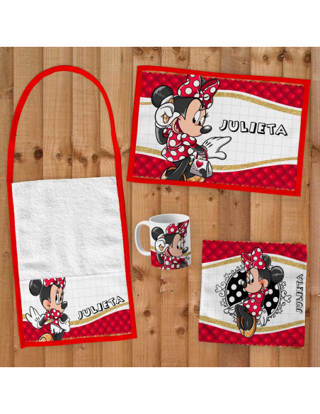 Pack Jardin - MINNIE ROJA