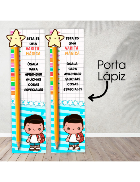 Porta lápiz vuelta al cole