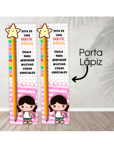 Porta lápiz vuelta al cole