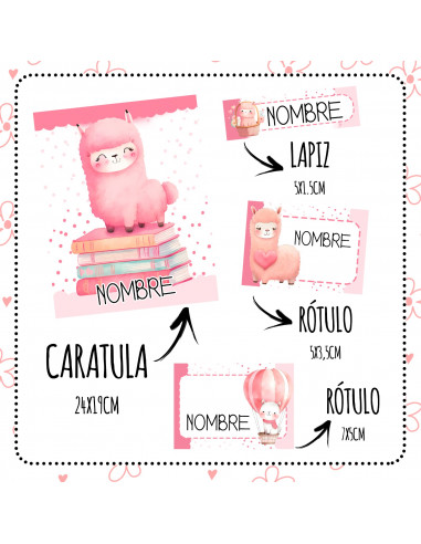 ETIQUETAS ESCOLARES PACK 12