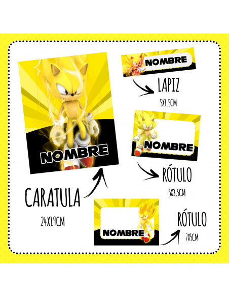 ETIQUETAS ESCOLARES PACK 12