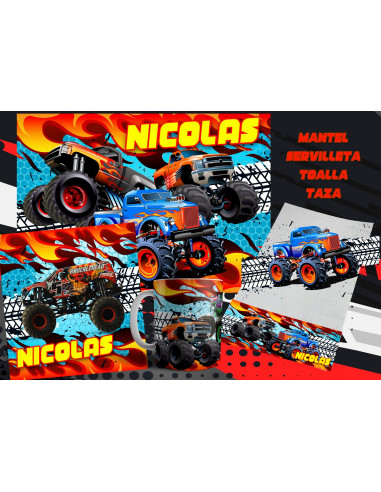 Pack Jardin - Monster Truck