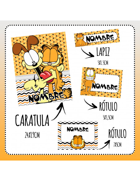 ETIQUETAS ESCOLARES PACK 13