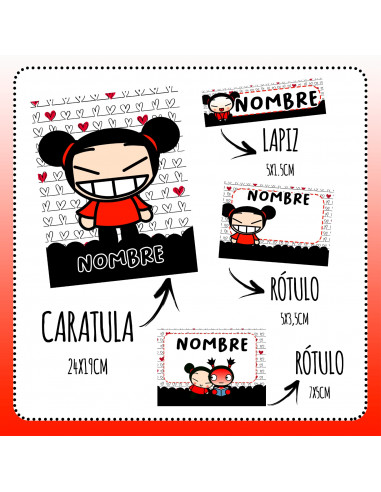 ETIQUETAS ESCOLARES PACK 13