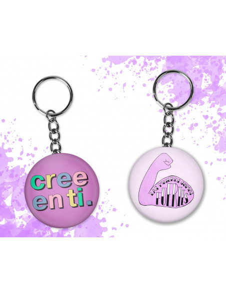 Llaveros 8 Marzo Mujeres