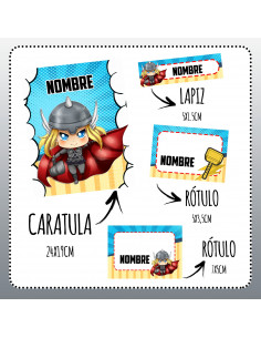 ETIQUETAS ESCOLARES PACK 14 2