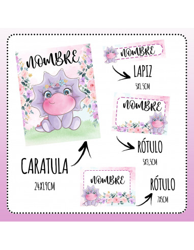 ETIQUETAS ESCOLARES PACK 14