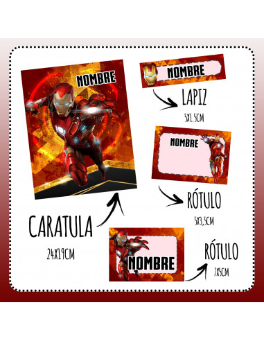 ETIQUETAS ESCOLARES PACK 14