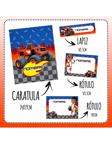 ETIQUETAS ESCOLARES PACK 14