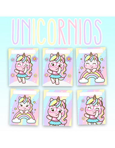 CARATULAS UNICORNIOS