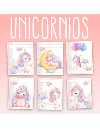 CARATULAS UNICORNIOS