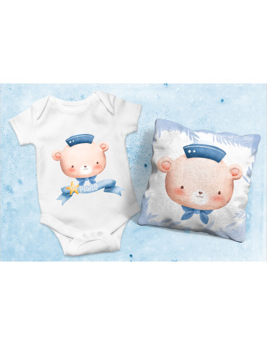 Body Almohadón osito náutico