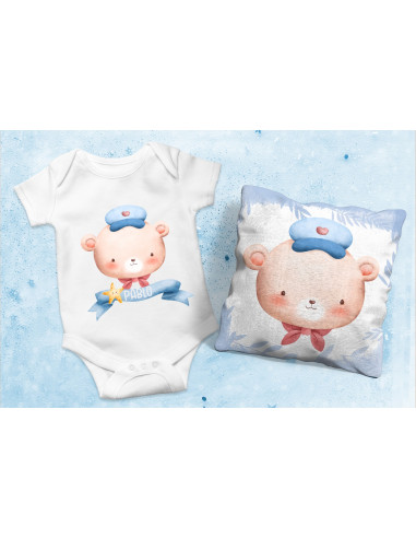 Body Almohadón osito náutico