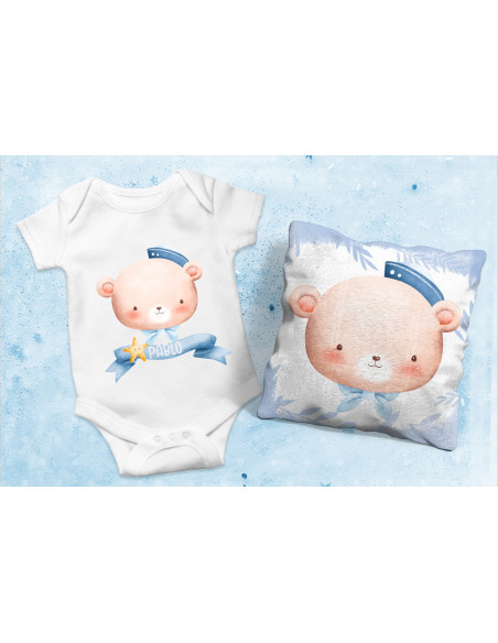Body Almohadón osito náutico