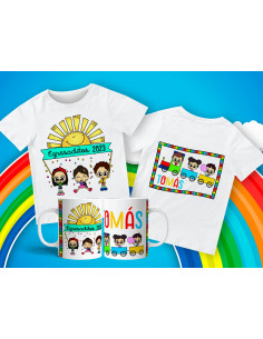 Remera + Taza Egresaditos Tren