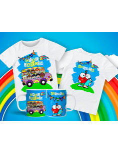 Remera + Taza Egresaditos Bus