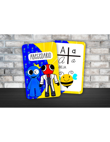 TABLA DE MULTIPLICAR Y ABECEDARIO PACK 8