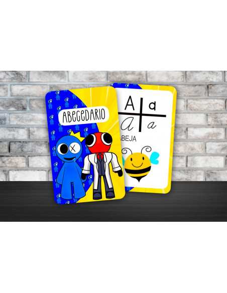 TABLA DE MULTIPLICAR Y ABECEDARIO PACK 8