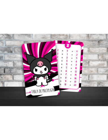 TABLA DE MULTIPLICAR Y ABECEDARIO PACK 8