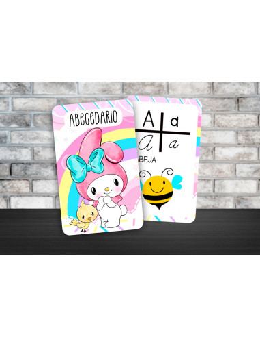 TABLA DE MULTIPLICAR Y ABECEDARIO PACK 8