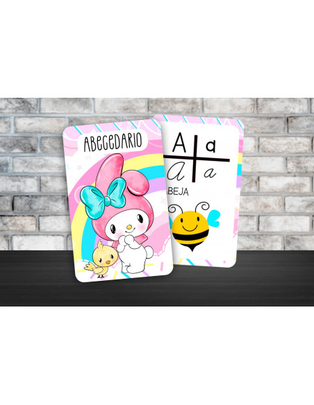 TABLA DE MULTIPLICAR Y ABECEDARIO PACK 8