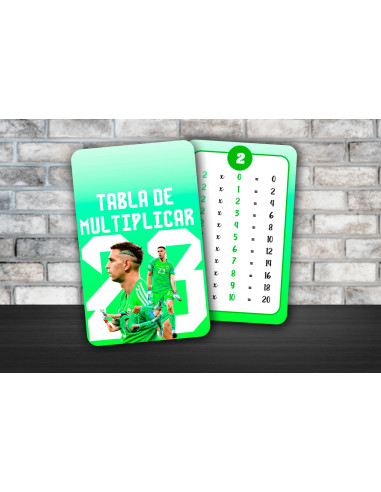 TABLA DE MULTIPLICAR Y ABECEDARIO PACK 9