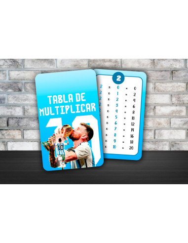 TABLA DE MULTIPLICAR Y ABECEDARIO PACK 9