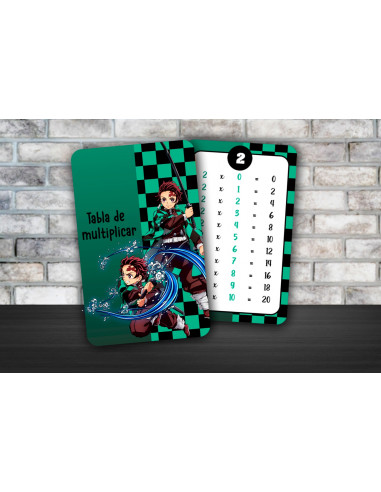 TABLA DE MULTIPLICAR Y ABECEDARIO PACK 9
