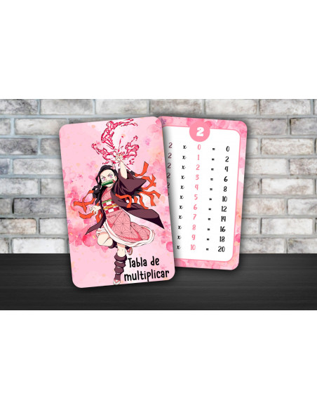 TABLA DE MULTIPLICAR Y ABECEDARIO PACK 9