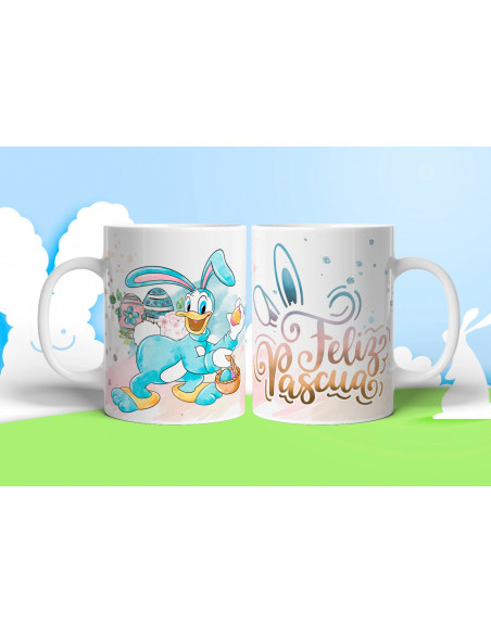 TAZA +BOLSITAS PASCUA MICKEY MINNIE