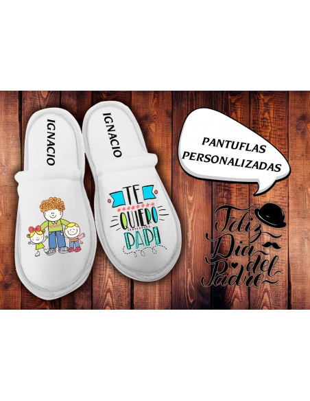 PANTUFLAS DIA DEL PADRE