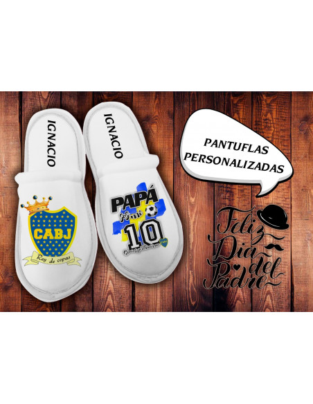 PANTUFLAS DIA DEL PADRE