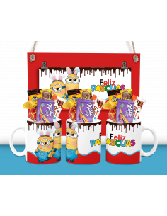 TAZA PASCUAS INFANTILES KINDER