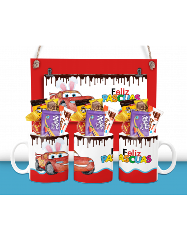 TAZA PASCUAS INFANTILES KINDER