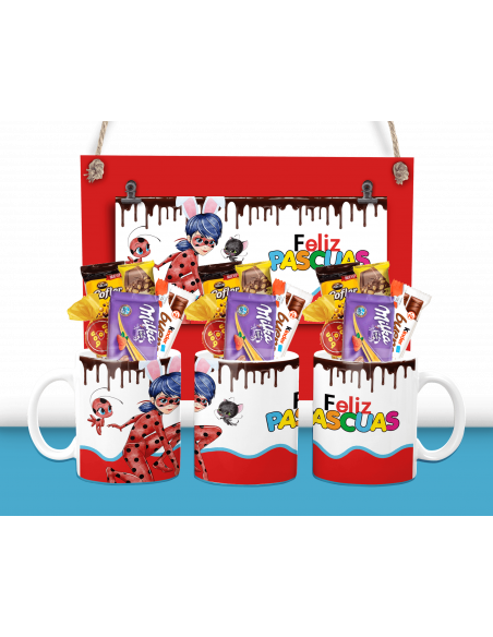 TAZA PASCUAS INFANTILES KINDER