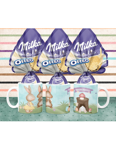 TAZA PASCUA DULCE DIBUJITOS