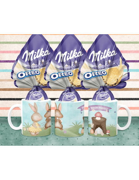 TAZA PASCUA DULCE DIBUJITOS